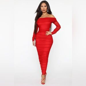 Beautiful Red Dress specially for Valentines Day